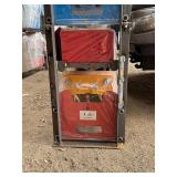 SDLANCH 10,000 Pound Two-Post Lift (IRTPL) - Red Paint
