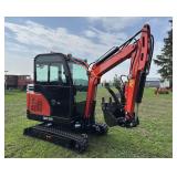 2025 CFG Mini Excavator with Cab, Hydraulic Thumb (QNT50R)