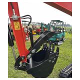 2025 CFG Mini Excavator with Cab, Hydraulic Thumb (QNT50R)