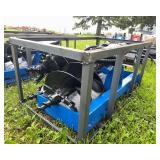 CFG Skid Steer Auger Attachment - 6/12/14 Inch (SSECAG-Y With 3 Bits)
