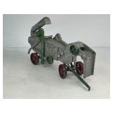 JI Case Steam Engine Tractor and Threshing Machine