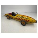MARX Speed King Race Car Tin Toy Wind up