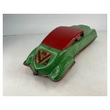 Buffalo Toys 16 V Streamlined Tin Car with Wood Wheels