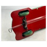 Buffalo Toys 16 V Streamlined Tin Car with Wood Wheels