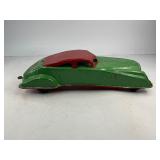 Buffalo Toys 16 V Streamlined Tin Car with Wood Wheels