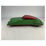 Buffalo Toys 16 V Streamlined Tin Car with Wood Wheels