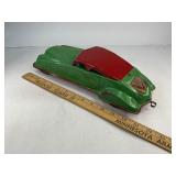 Buffalo Toys 16 V Streamlined Tin Car with Wood Wheels