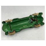 Large A.C. Williams Cast Iron Toy Race Car - Green