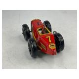 MARX Tin Litho Wind up Toy #7 Race Car
