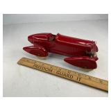 Pressed Steel Wyandotte Streamlined Toy Red Race Car