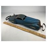 MARX Marvel Streamlined Reversible Tin Wind up Blue Bumper Car