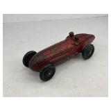 Cast Iron Two Seater Toy Race Car - Red