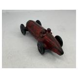 Cast Iron Two Seater Toy Race Car - Red