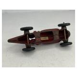 Cast Iron Two Seater Toy Race Car - Red
