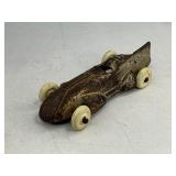 Arcade Cast Iron Toy Race Car - Silver