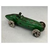 Cast Iron Two Seater Toy Race Car - Green