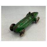 Cast Iron Two Seater Toy Race Car - Green