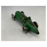 Cast Iron Two Seater Toy Race Car - Green