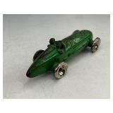 Cast Iron Two Seater Toy Race Car - Green