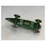 Cast Iron Two Seater Toy Race Car - Green