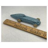 M&L Toy Co. Blue Diecast Toy Race Car