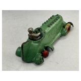 A.C. Williams Cast Iron Piston Toy Race Car - Green