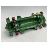 A.C. Williams Cast Iron Piston Toy Race Car - Green