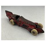 Kilgore Mfg. Co. Cast Iron Rocket Toy Race Car - Red