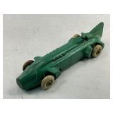 Lincoln White Metal Works Diecast Green Toy Race Car