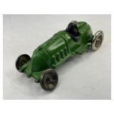 Hubley Cast Iron Toy Race Car - Green