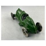 Hubley Cast Iron Toy Race Car - Green