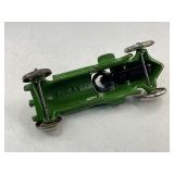Hubley Cast Iron Toy Race Car - Green