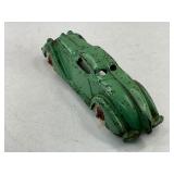 Hubley Cast Iron Green Futuristic Streamline Coupe Toy Car