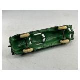 Hubley Cast Iron Green Futuristic Streamline Coupe Toy Car
