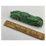 Hubley Cast Iron Green Futuristic Streamline Coupe Toy Car