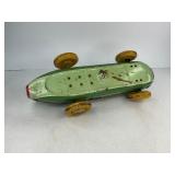 Yonezawa Tin Friction Atom Toy Race Car