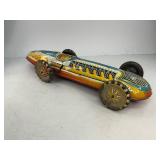 MARX Tin Litho Wind up Toy Race Car