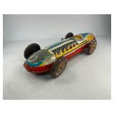MARX Tin Litho Wind up Toy Race Car