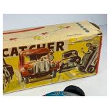 German Philipp Niedermeier Tandem Wind up Tin Toy Race Cars with Box