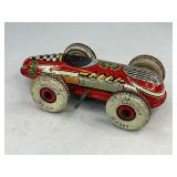 MARX Wind up Tin Litho #3 Toy Race Car