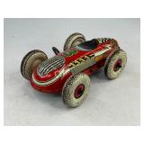 MARX Wind up Tin Litho #3 Toy Race Car