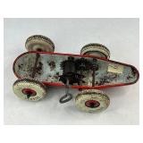 MARX Wind up Tin Litho #3 Toy Race Car