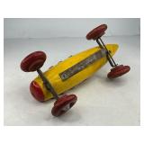Ted Toyler Boat Tail Wood Indy Race Car Pull Toy