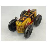 MARX Tin Litho Wind up Toy #5 Race Car