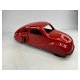 Nylint Pressed Steel Wind up Red Toy Car