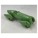 Wyandotte Streamline Speedster Pressed Steel Toy Car - Green