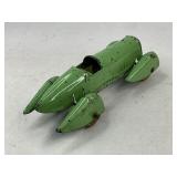Wyandotte Streamline Speedster Pressed Steel Toy Car - Green