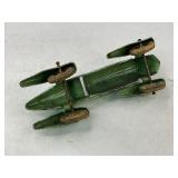 Wyandotte Streamline Speedster Pressed Steel Toy Car - Green