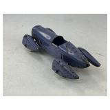 Wyandotte Streamline Speedster Pressed Steel Toy Car - Purple