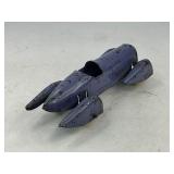 Wyandotte Streamline Speedster Pressed Steel Toy Car - Purple